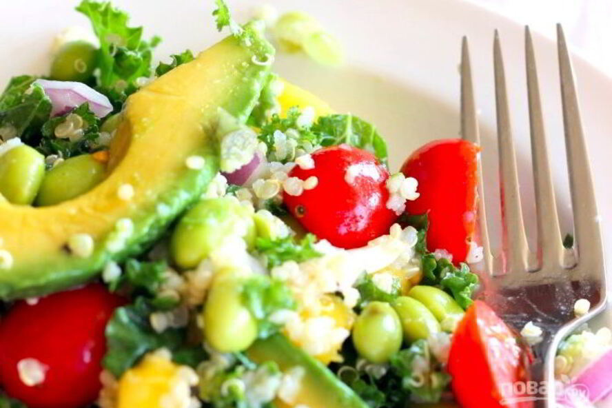 Рецепт салата в пост