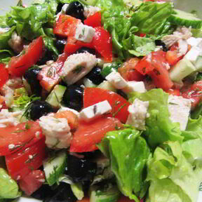 Салаты с курицей