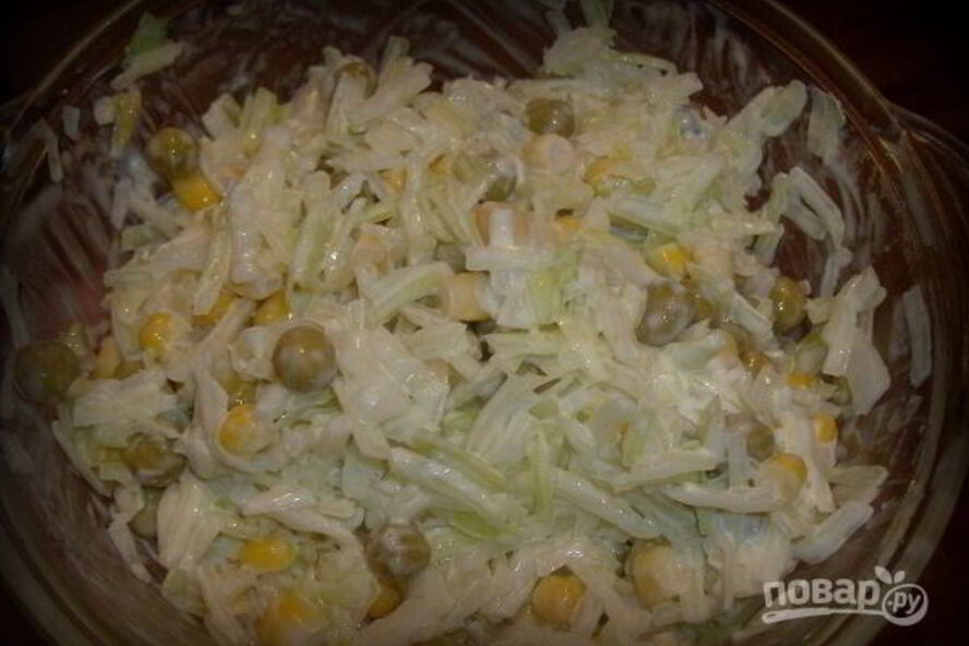 Рецепт студенческого салата