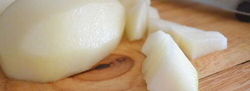 свежий летний салат с фетой и огурцом. Шаг 4