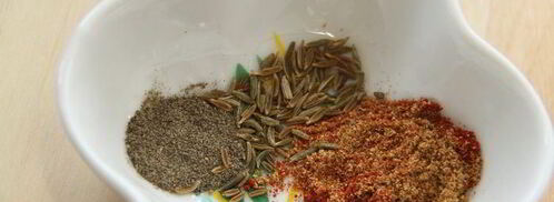 тeплый салат с черной чечевицей и киноа. Шаг 9