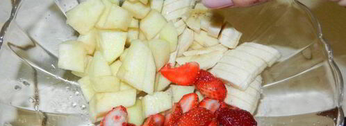 фруктово-ягодный винегрет. Шаг 3