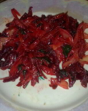 Капуста с овощами