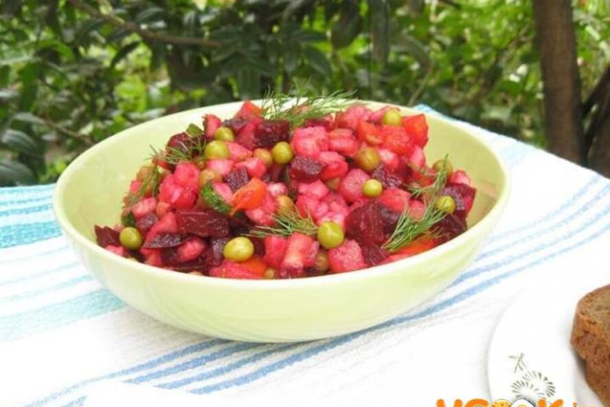 Рецепт летнего винегрета