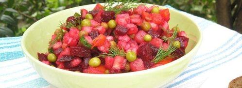 летний винегрет. Шаг 11