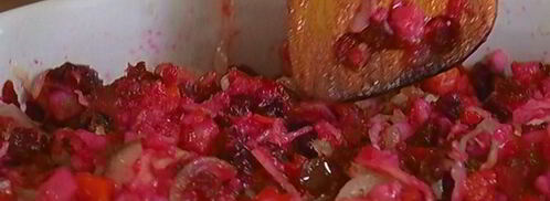 литовский винегрет с грибами. Шаг 8