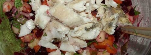 старорусский винегрет с судаком. Шаг 11