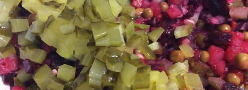 винегрет из запеченных овощей. Шаг 7