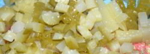 винегрет классический с горошком. Шаг 4