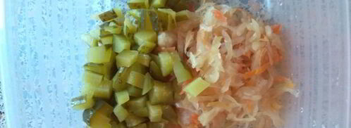 винегрет классический с заправкой. Шаг 4