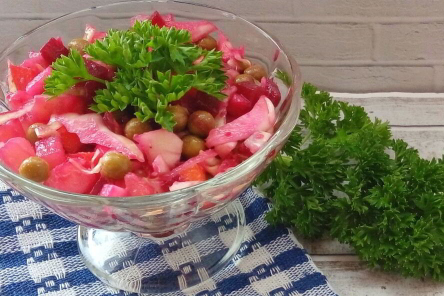 Рецепт винегрета пикантого