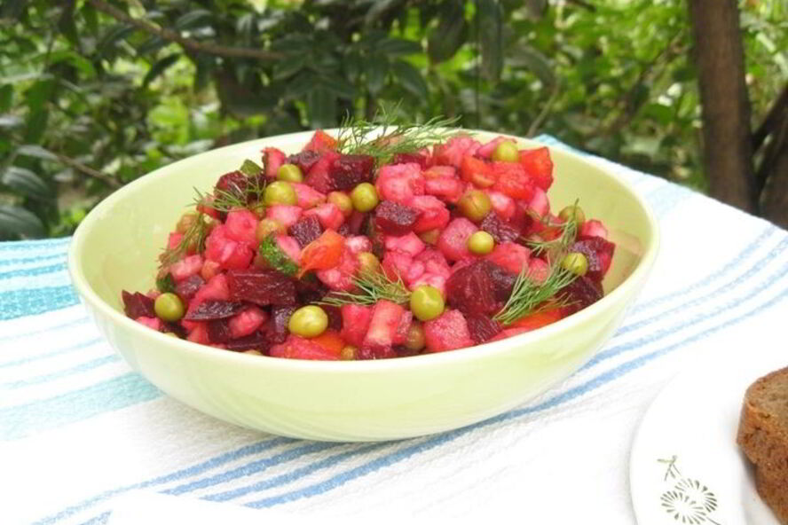 Рецепт винегрета по-летнему