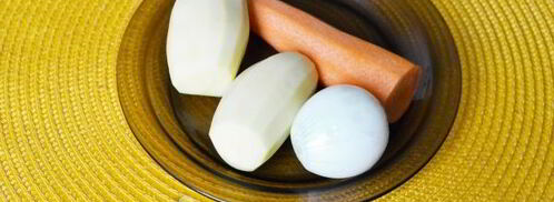 винегрет с горошком и капустой. Шаг 6