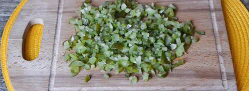 винегрет с горошком и капустой. Шаг 8