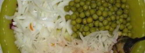 винегрет с горошком. Шаг 6