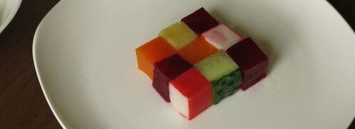 винегрет с крабовыми палочками. Шаг 9