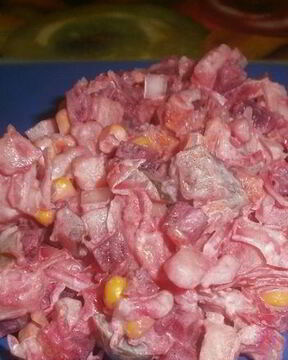 Винегрет с майонезом