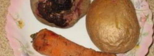 винегрет с огурцами. Шаг 3