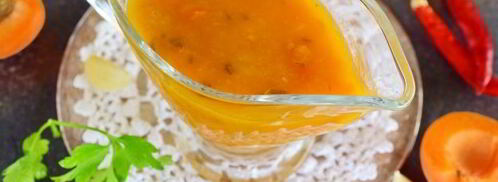 абрикосовый соус. Шаг 12