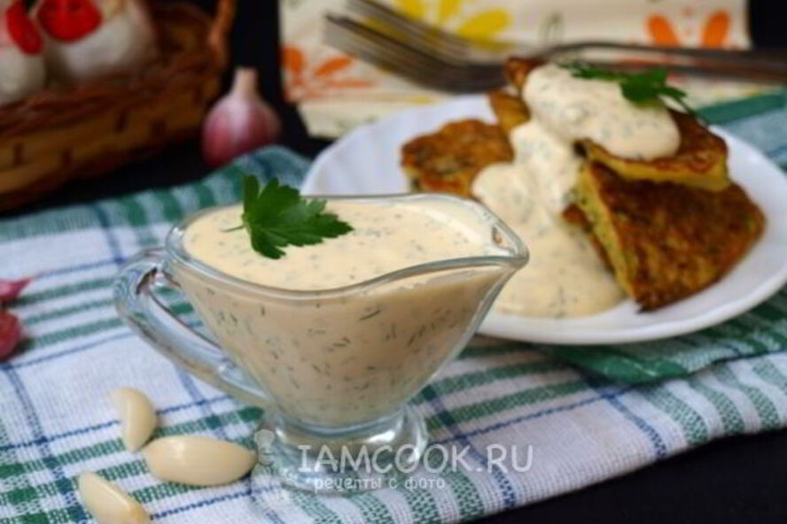 Рецепт чесночного соуса