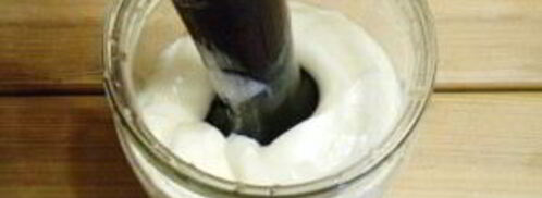 домашний майонез на курином яйце с чесноком и зеленью. Шаг 6