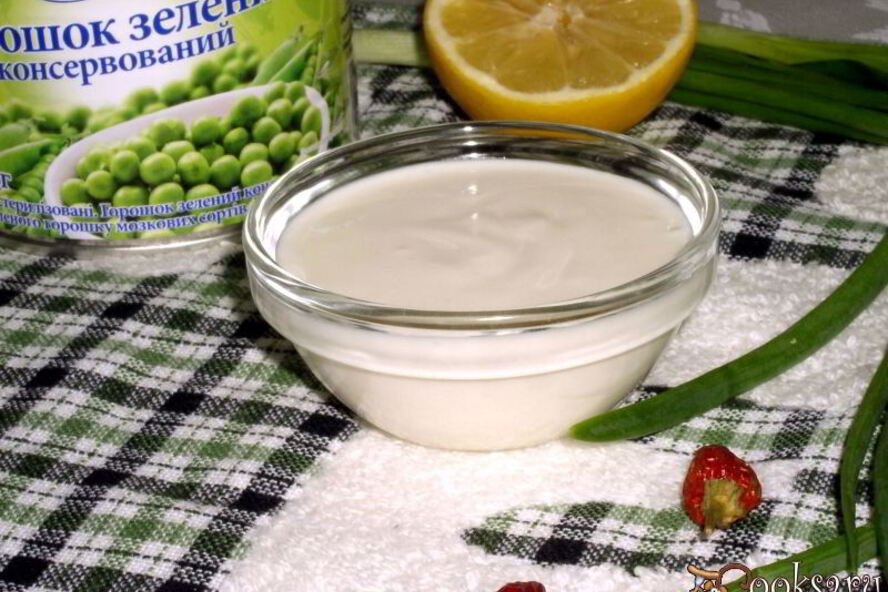 Рецепт майонеза из горошка