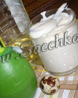 Майонез из перепелиных яиц