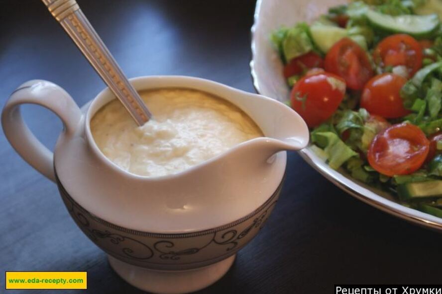 Рецепт майонеза с чесноком