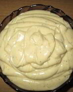 Вегетарианский майонез из сметаны