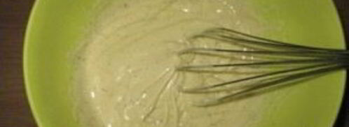 вегетарианский майонез из сметаны. Шаг 3