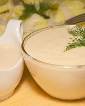 Вегетарианский соус Майонез из фасоли