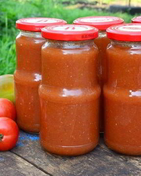 Домашний кетчуп с яблоками