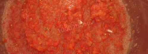 кетчуп из болгарского перца на зиму. Шаг 3