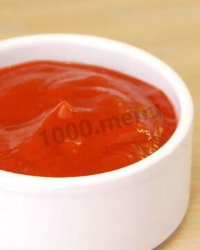 Кетчуп из томатной пасты домашний