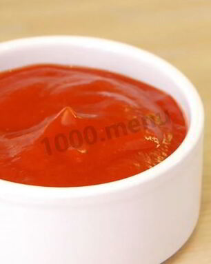 Кетчуп из томатной пасты домашний