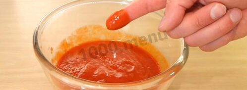 кетчуп из томатной пасты домашний. Шаг 8