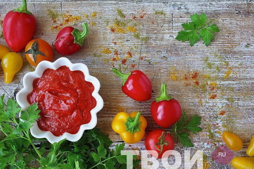 Рецепт кетчупа из томатной пасты