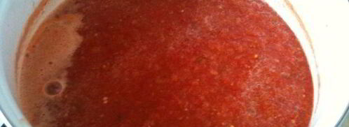 кетчуп остатки с грядки. Шаг 4