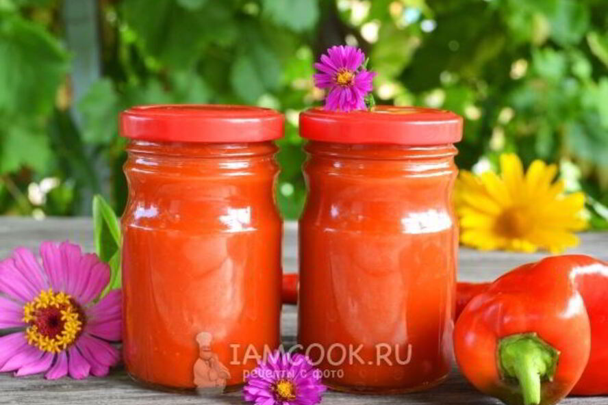 Рецепт кетчупа с болгарским перцем