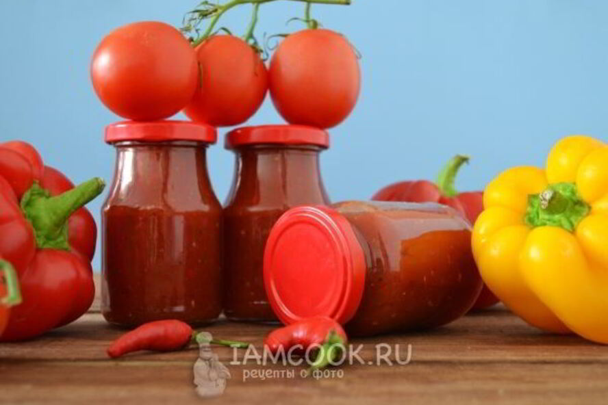 Рецепт кетчупа с крахмалом на зиму