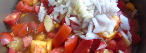 кетчуп с нектаринами. Шаг 4