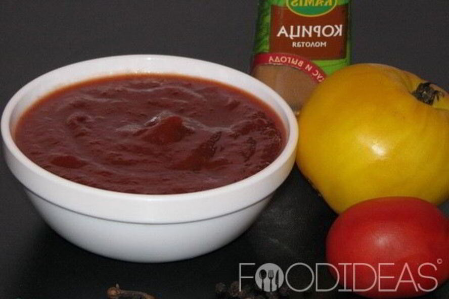 Рецепт кетчупа со сливами и яблоками
