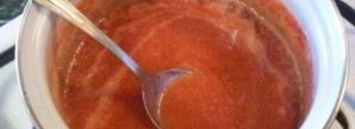 клубничный соус. Шаг 8