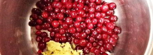 клюквенный соус к мясу. Шаг 11