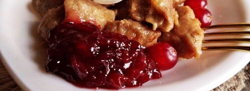 клюквенный соус к мясу. Шаг 14