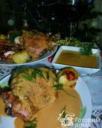 Мандариново-имбирный соус к мясу птицы