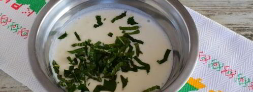 маринад для рыбы на кефире с имбирем. Шаг 4