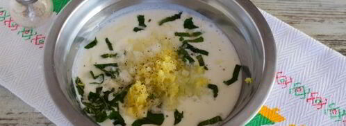 маринад для рыбы на кефире с имбирем. Шаг 8