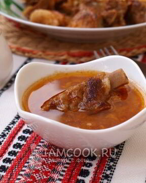 Маринад для свиных ребрышек