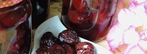 маринованные сливы в сухом маринаде. Шаг 8